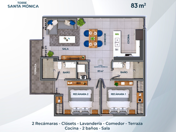 Torre Santa Monica departamentos en Preventa en Hermosillo
