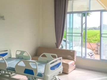 [For Sale] Land with Residential Buildings, Well Decorated, 3 Rai 3 Ngan, has a Medical Business License., In City Center Lamphun