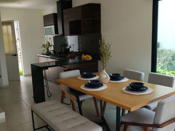 PREVENTA DE CASA CON RECÁMARA EN PLANTA BAJA EN CONDOMINIO EN XOCHITEPEC