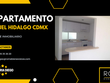 Venta De Departamento En Agricultura,  Escandon 2da Sección, Miguel Hidalgo, Cdmx Cerca De Polanco