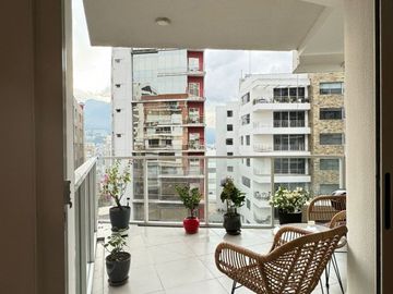 Gonzalez suarez, 2 dormitorios, terrazas. Gym, sauna, turco