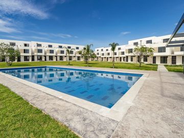 Casa en condominio con alberca y amenidades en Cuernavaca