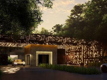Condominio  con jardín y alberca privada, Zona grill venta, Playacar, Playa del Carmen