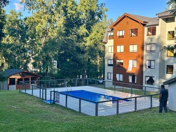 VENTA DEPARTAMENTO PARQUE SUIZO #800 PUCON, 1DORMITORIO,1 BAÑO, 1 ESTACIONAMIENTO
