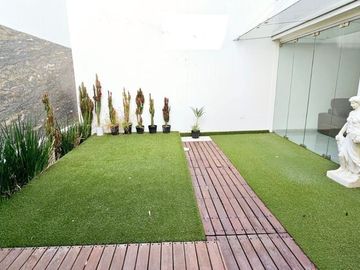 VENTA DE CASA 4 RECAMARS, JARDIN, PICINA, ROOF GARDEN FRENTE A JARDIN DEL ARTE E IBERO
