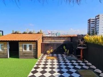 VENTA DE CASA 4 RECAMARS, JARDIN, PICINA, ROOF GARDEN FRENTE A JARDIN DEL ARTE E IBERO