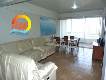 Departamento Frente Al Mar de Venta en Playas, Carabelas de Colon 2 Dorm.