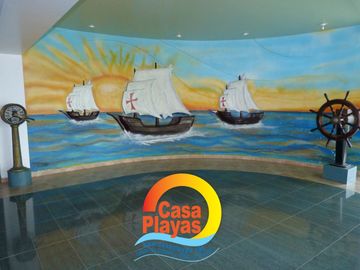 Departamento Frente Al Mar de Venta en Playas, Carabelas de Colon 2 Dorm.