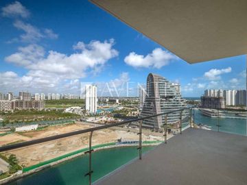 Departamento en venta en marina condos, Puerto Cancún Quintana Roo.
