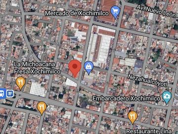 Renta de Terraza comercial, ubicada en Xochimilco