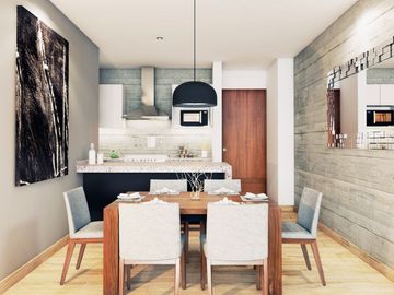 VENTA DE DEPARTAMENTOS DE 2 Y 3 RECAMARAS EN DISTRITO SONATA CON SALA COMEDOR, COCINA EQUIPADA, AMPLIOS BAÑOS, WALK-IN CLOSETS EN RECAMRARAS, VENTANAS