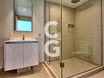 Departamento en Venta en Cancún en SLS Marina Beach Puerto Cancún con Terraza