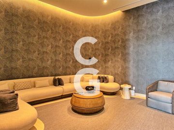 Departamento en Venta en Cancún en SLS Marina Beach Puerto Cancún con Terraza