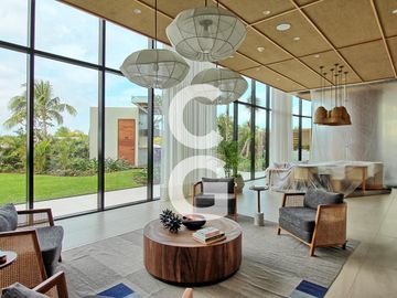 Departamento en Venta en Cancún en SLS Marina Beach Puerto Cancún con Terraza