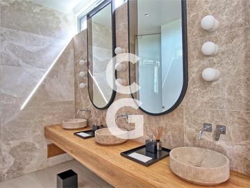 Departamento en Venta en Cancún en SLS Marina Beach Puerto Cancún con Terraza