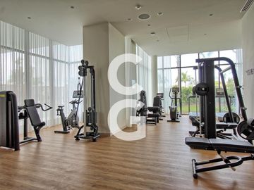 Departamento en Venta en Cancún en SLS Marina Beach Puerto Cancún con Terraza