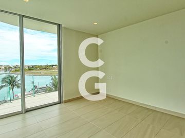 Departamento en Venta en Cancún en SLS Marina Beach Puerto Cancún con Terraza