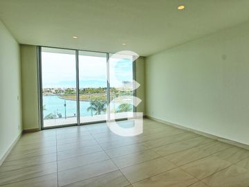 Departamento en Venta en Cancún en SLS Marina Beach Puerto Cancún con Terraza