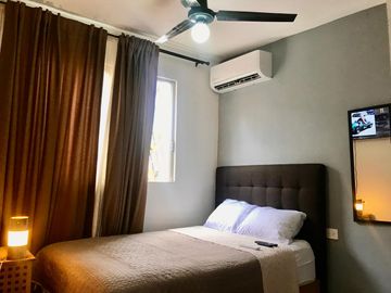 🟢 Linda Suite amueblada y climatizada en renta con Entrada independiente en Fracc. Reforma, Veracruz.