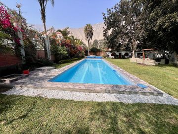 VENTA CASA DE CAMPO 1319.50 m2. QUILLAPAMPA - DISTRITO DE CIENEGUILLA