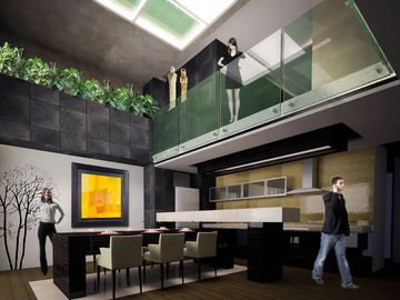 Casa tipo Loft en Venta con 1 recamara y Roofgarden la cima, Puebla