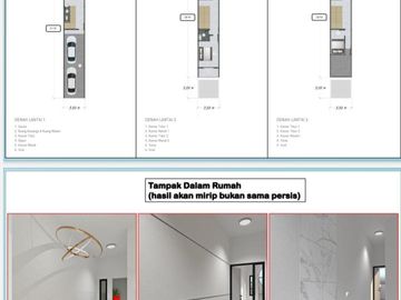 Dijual Rumah Baru 3 Lantai, Kondisi Hampir Jadi (Ready Agustus 2024), Lokasi Strategis Tanjung Duren Jakarta Barat