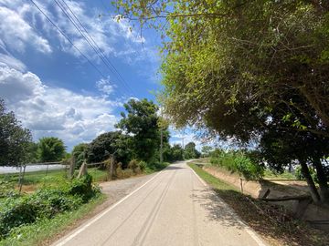 5 rai by the Ping River for sale in San Sai, Chiang Mai