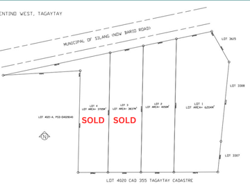 Vacant Lot for Sale in Tolentino West Tagaytay Cavite