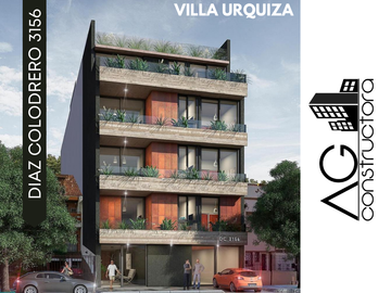 2 Ambientes 52 m² más balcón y patio. Contrafrente. Financiamiento en el Corazón de Villa Urquiza