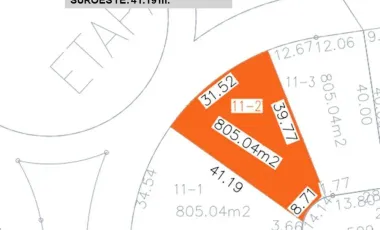 Lote GLORIETA II sobre Boulevard frente a hotel con amenidades en Fracc Rancho San Diego Ixtapan Sal EDOMEX