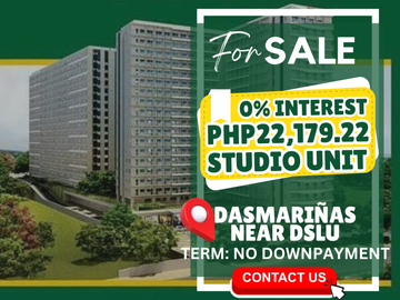smdc green 2 residences studio unit pre-selling dasmarinas condo