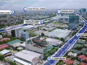 Preselling Studio NO Spot DP SMDC Gem Residences 15k Monthly C5 Pasig