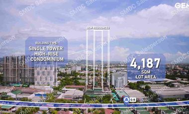 Preselling Studio NO Spot DP SMDC Gem Residences 15k Monthly C5 Pasig