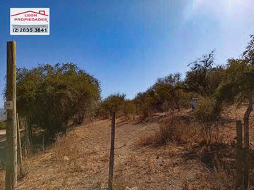 🏜Leon Propiedades vende parcela en sector Alhue, Curacavi🏜