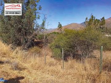 🏜Leon Propiedades vende parcela en sector Alhue, Curacavi🏜
