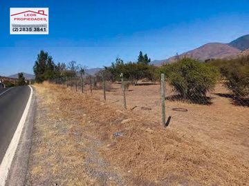 🏜Leon Propiedades vende parcela en sector Alhue, Curacavi🏜