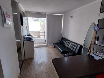 Venta departamento 1 dormitorio Cercano metro Padre Hurtado en Estación Central