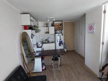 Venta departamento 1 dormitorio Cercano metro Padre Hurtado en Estación Central