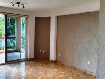 Departamento en PB, 149 m2, 2 albercas, jardines, palapa, Fraccionamiento   Junto al Rio Temixco, Mor.