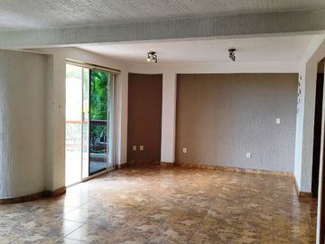 Departamento en PB, 149 m2, 2 albercas, jardines, palapa, Fraccionamiento   Junto al Rio Temixco, Mor.