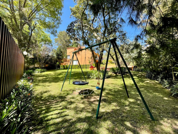 Tu oasis en Desierto de los Leones: Casa de 3 niveles, con jardín común y ubicación privilegiada