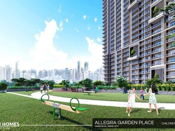 DMCI Pre Selling 1 2 3 Bedroom condo In Allegra Garden  Place near BGC Mckinley  Ortigas center Capitol Commons Estancia Mall Shangri la Plaza SM Mega