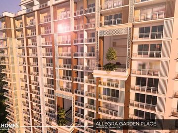 DMCI Pre Selling 1 2 3 Bedroom condo In Allegra Garden  Place near BGC Mckinley  Ortigas center Capitol Commons Estancia Mall Shangri la Plaza SM Mega