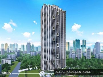 DMCI Pre Selling 1 2 3 Bedroom condo In Allegra Garden  Place near BGC Mckinley  Ortigas center Capitol Commons Estancia Mall Shangri la Plaza SM Mega