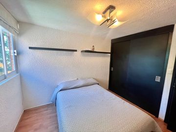 Departamento remodelado en venta, Granjas Coapa.