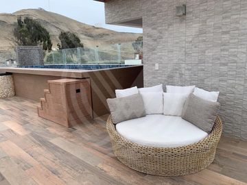 LISTA PARA DISFRUTAR!! CASA AMOBLADA EN CONDOMINIO DE CHOCAYA CON FINOS ACABADOS (CAMPO/PLAYA)