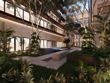 Departamento en playa del carmen de 2 habitaciones con muy buen porcentaje de rentas