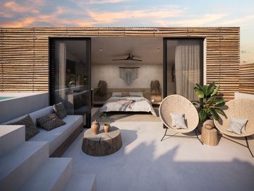 Precioso departamento 1 recámara más loft en Holistica