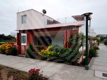 ACOGEDORA Y LINDA!!!! SE VENDE CASITA EN CONDOMINIO DE CHOCALLA-CAMPO Y PLAYA