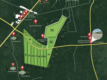 Terreno de 80,562 m2 sobre periférico, en venta Valladolid.